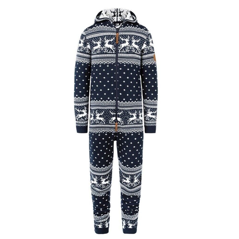 ONEPIECE Holidays Are Coming Navy Jumpsuit S‎ mens